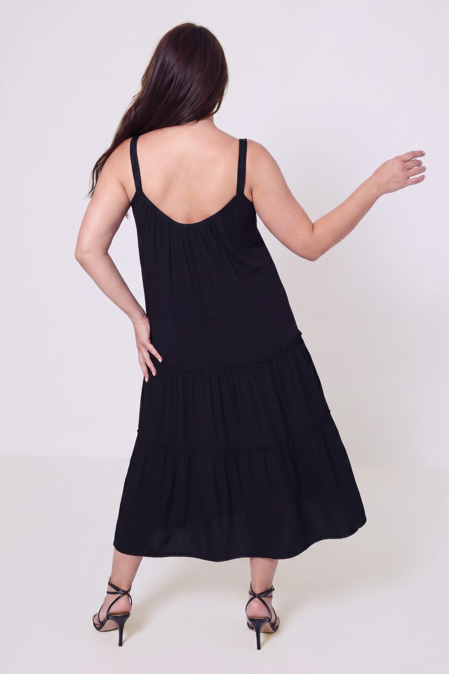 plain bohemian style dress long with ruffled straps Maggy London Women's Cap-Sleeve beach walks swatches-let-s-dance-mini-dress Style #:25288-715